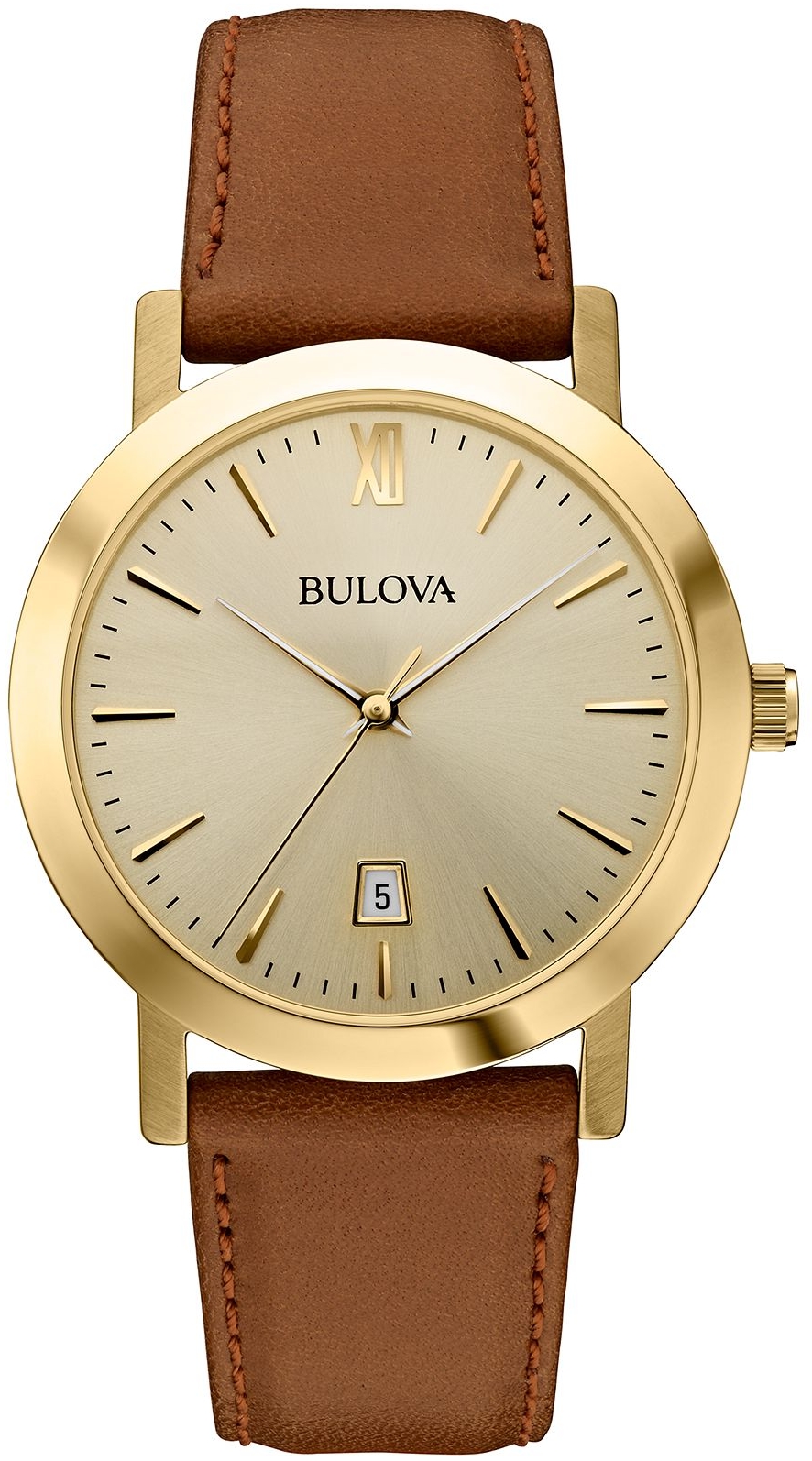 Bulova Classic Brown Watch 38mm