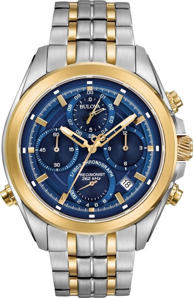 Bulova Precisionist UHF Chronograph Watch 44.5mm